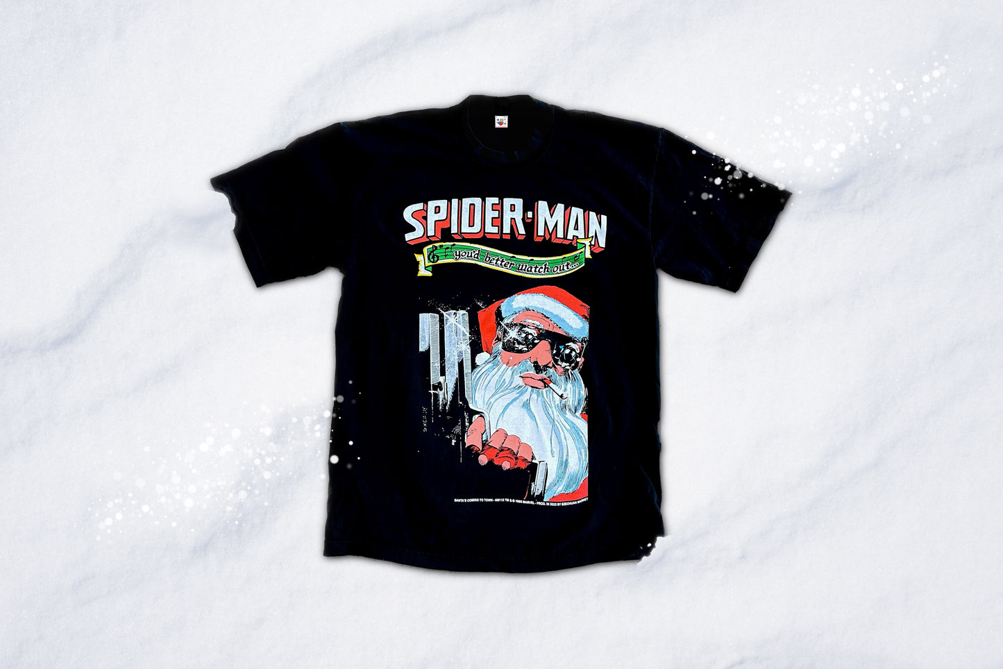 Spider-Man "you'd better watch out..." Christmas Tee